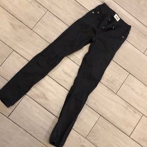 Hudson black girl pants size 8